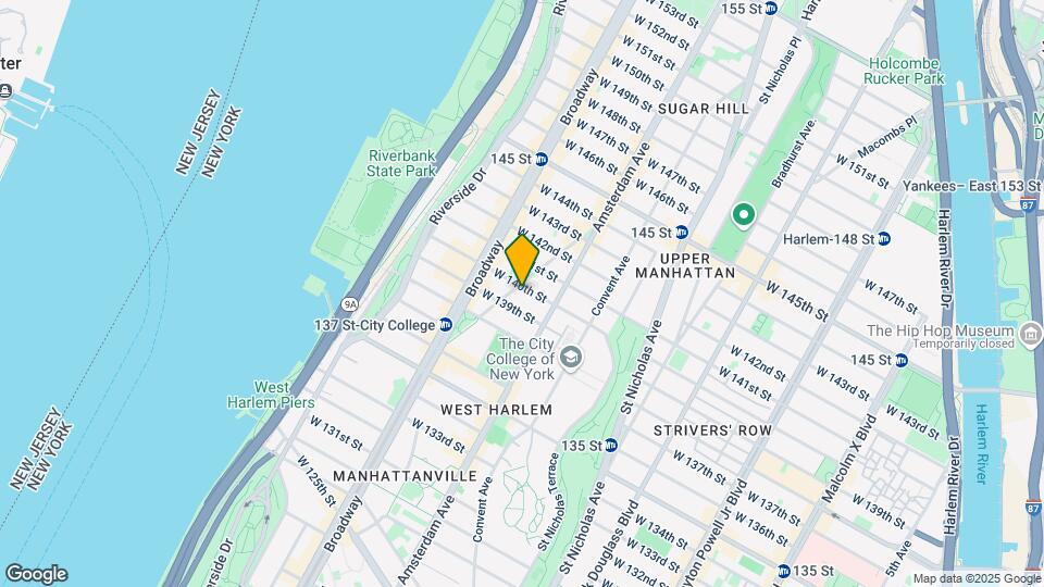 524 W 140th St Map and Location Details