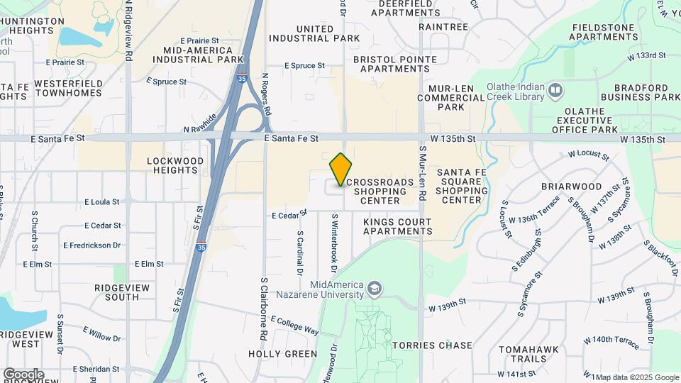 1900 E Lindenwood Cir Map and Location Details