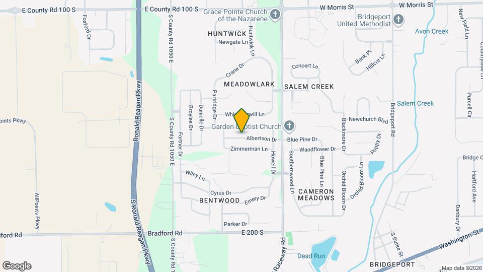 10814 Albertson Dr Map and Location Details