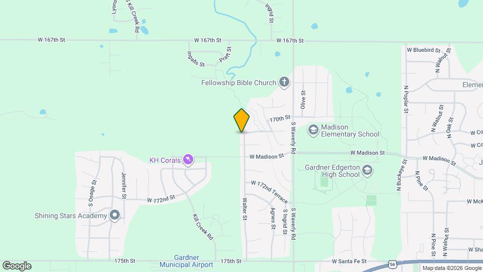 31505 W 170th Terrace Map and Location Details