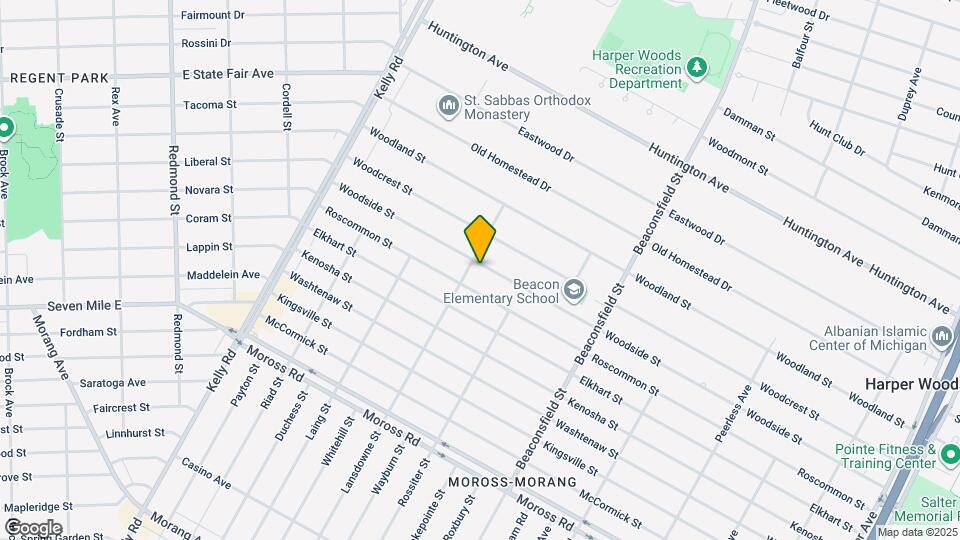19120 Woodside St Map and Location Details