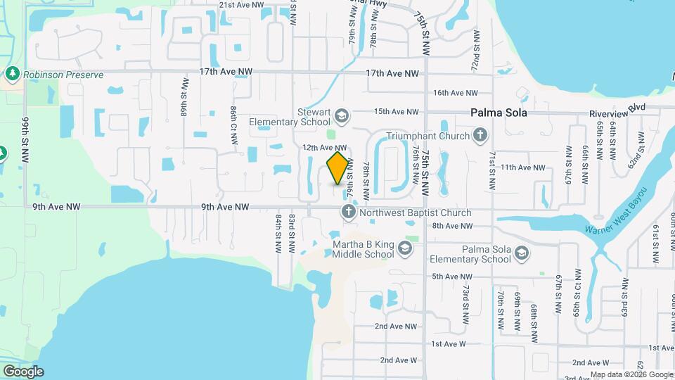 927 80th St NW Map and Location Details