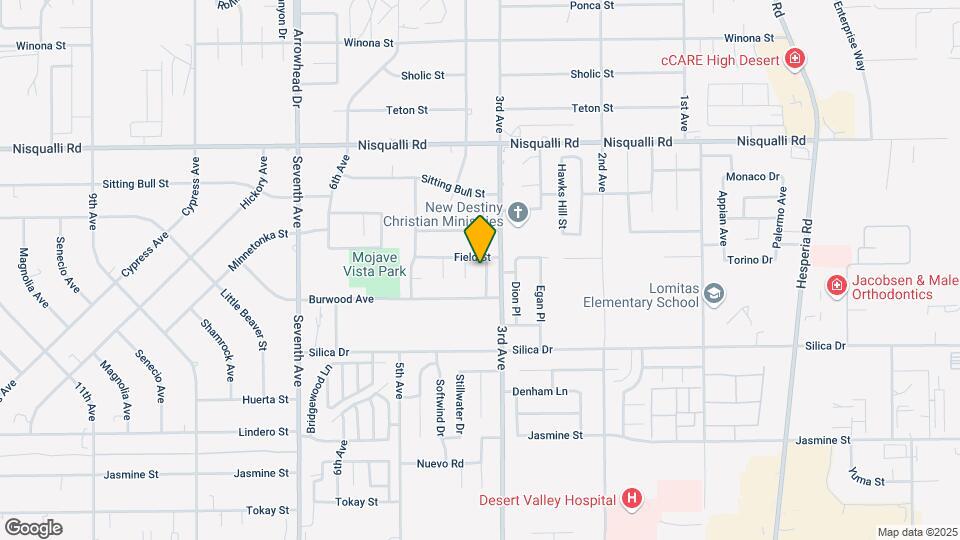 12644 Meadow St Mapa y Detalles de la Ubicación