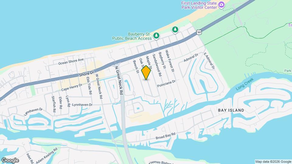 2219 Oak St, Unit Unit B Mapa y Detalles de la Ubicación