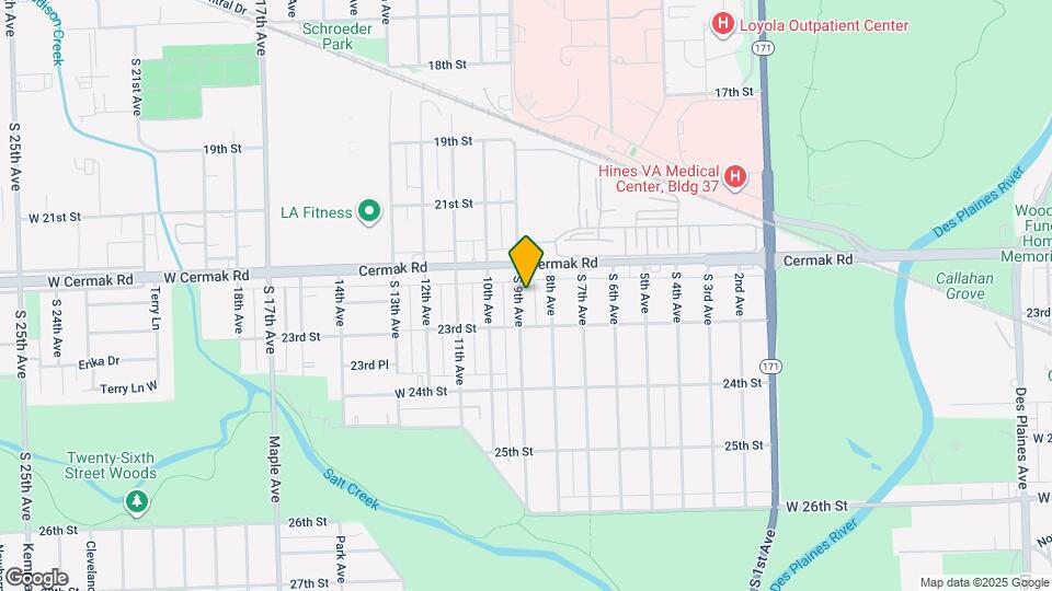 2227 S 9th Ave Map and Location Details