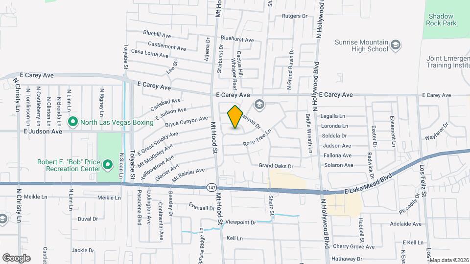 6396 Rosemount Ave Map and Location Details