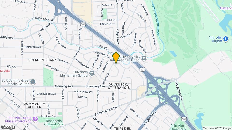 527 Hilbar Ln Map and Location Details