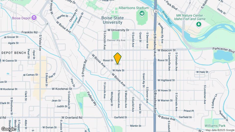 1319 S Vermont Ave Mapa y Detalles de la Ubicación