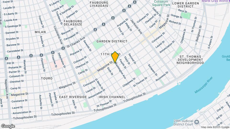 1014 Washington Avenue, Unit 1014 Washington Avenue Map and Location Details