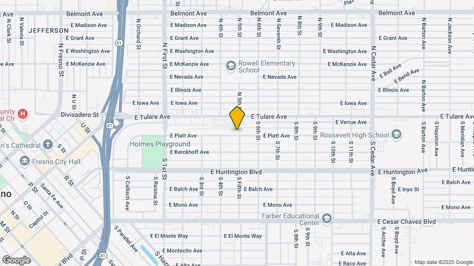3463 E Platt Ave Map and Location Details