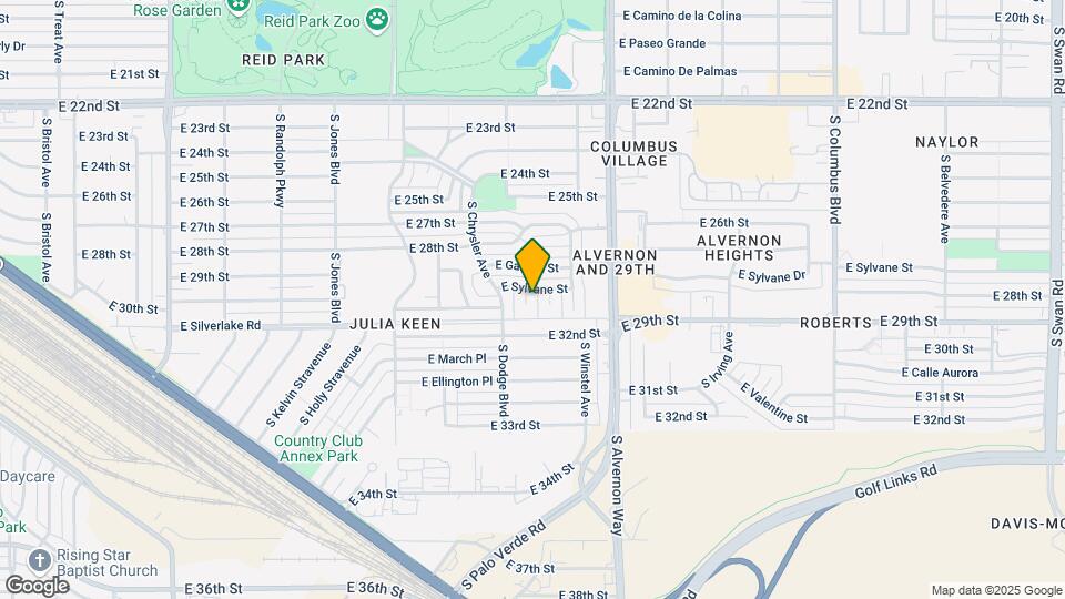 1811 S Kitt Pl Map and Location Details