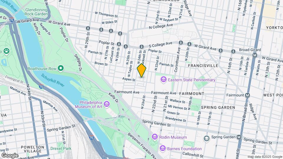 733 N Bucknell St Map and Location Details