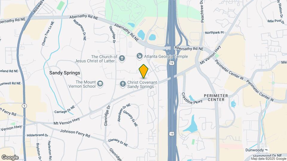 Avail Sandy Springs Map and Location Details