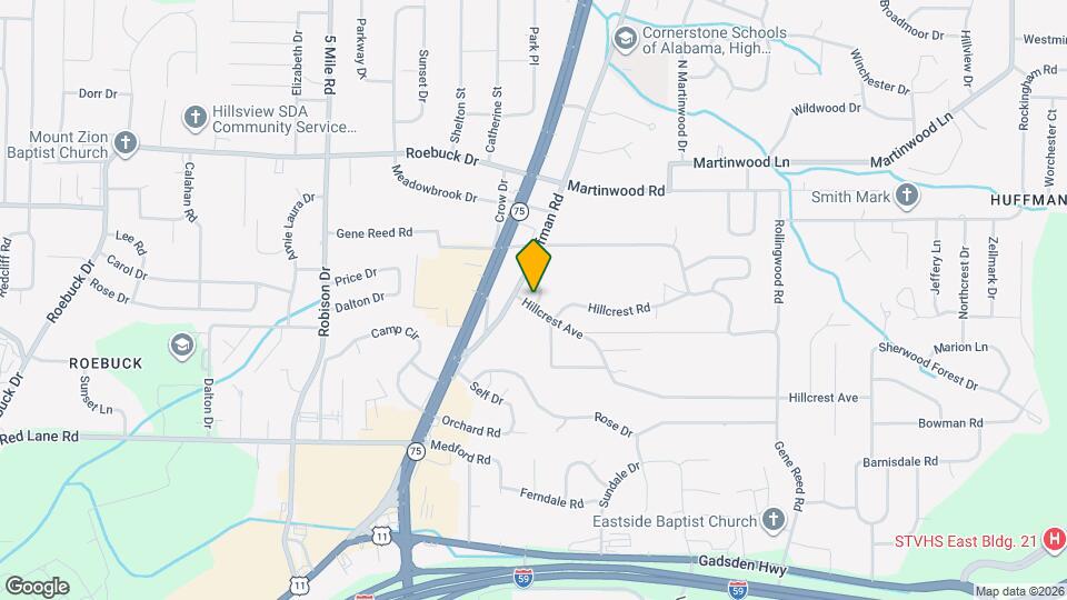 719 Jeannine Ct Map and Location Details