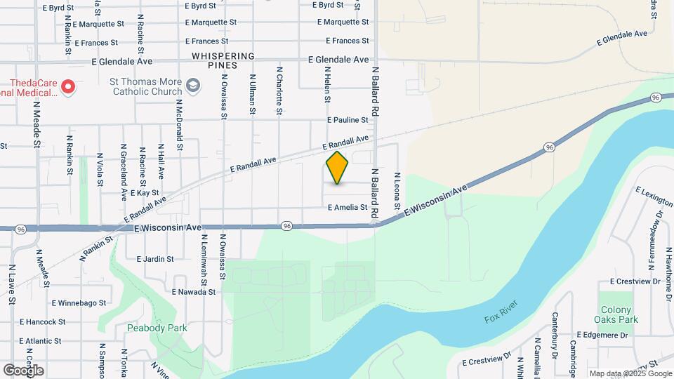 1727 Silvercrest Dr Map and Location Details