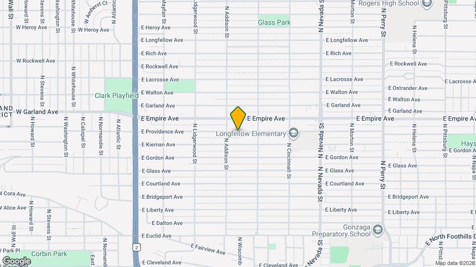 522 E Providence Ave Mapa y Detalles de la Ubicación