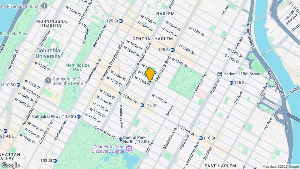 183 Lenox Ave Map and Location Details