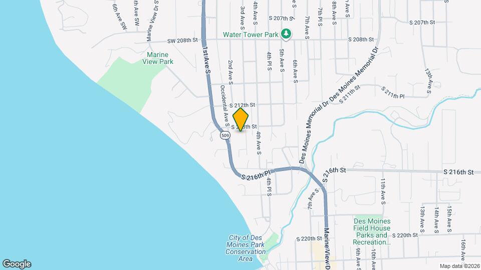 21311 3rd Ave S Map and Location Details