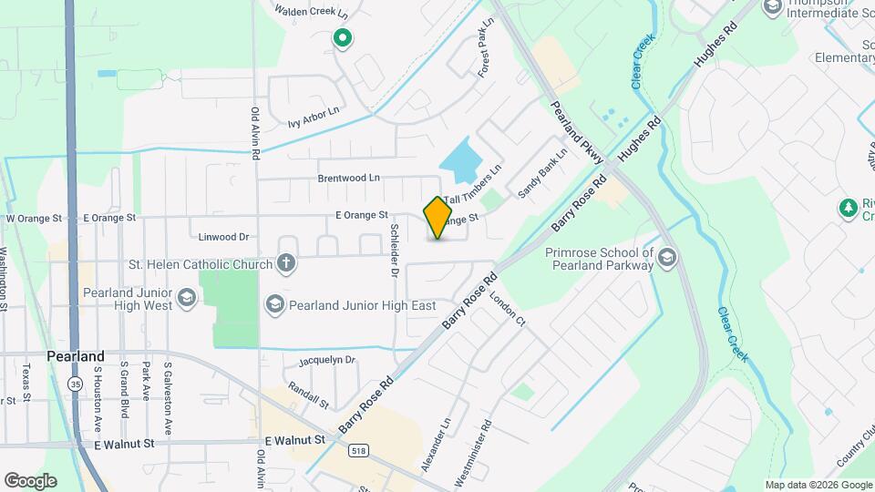 3118 Creek Bank Ln Map and Location Details