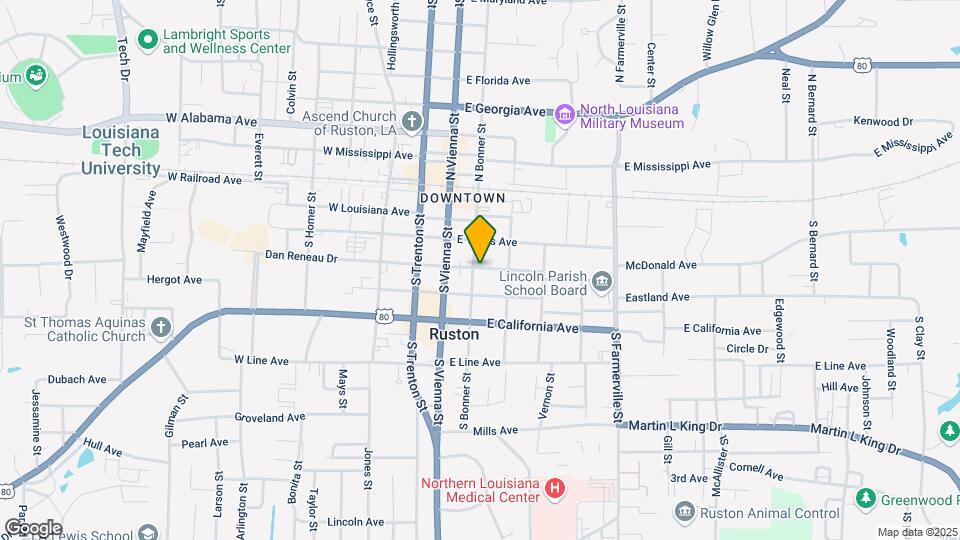 212 E Arizona Ave Map and Location Details