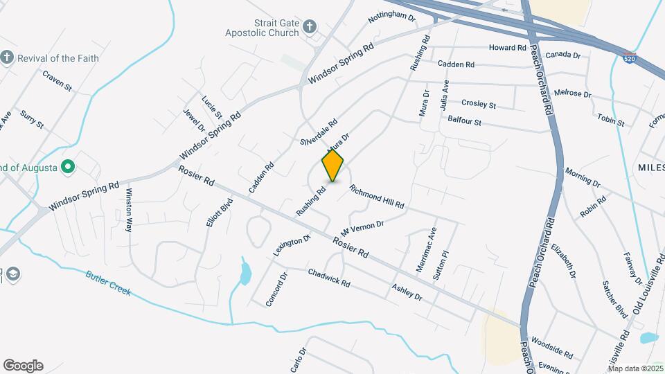 3510 Rushing Rd Mapa y Detalles de la Ubicación