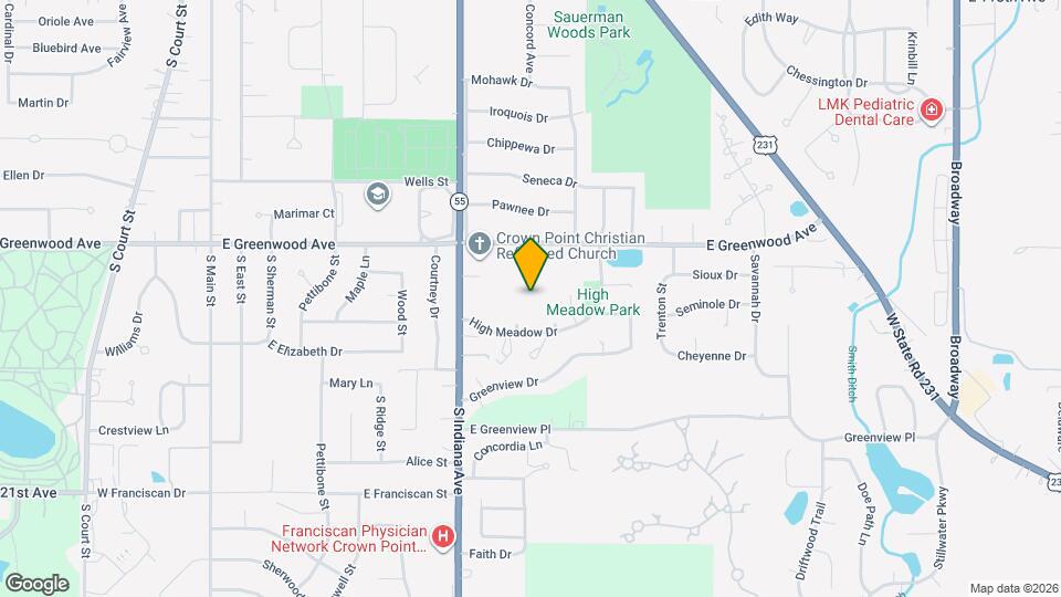 Cypress Point Luxury Apts Map and Location Details