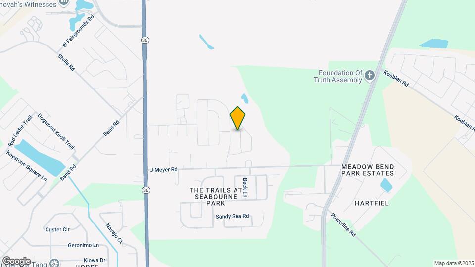 4702 Monarch Bend Ln Map and Location Details