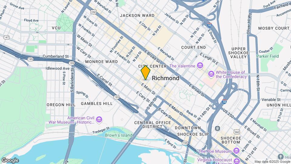 6 N 6th St Mapa y Detalles de la Ubicación