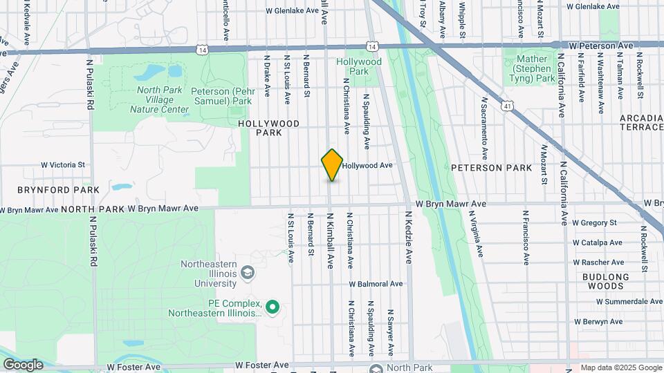 5625 N Kimball Ave Map and Location Details