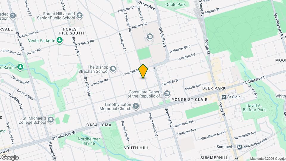 70 Forest Hill Rd Map and Location Details