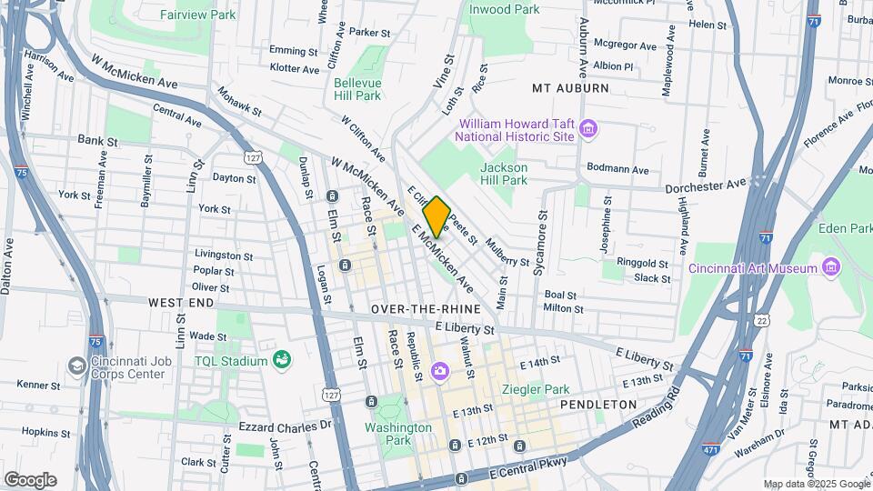 McMicken Ave Mapa y Detalles de la Ubicación