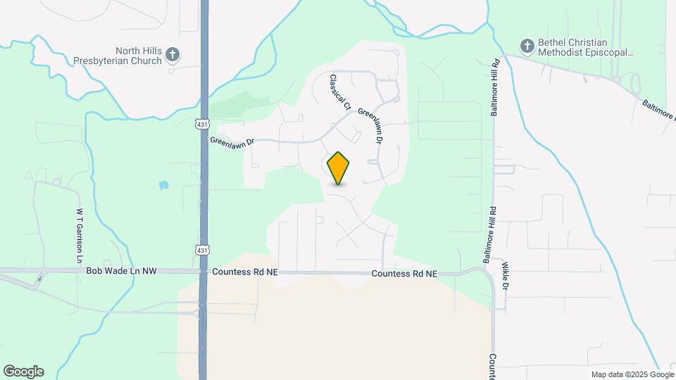 203 Arrowfeather Dr NE Map and Location Details