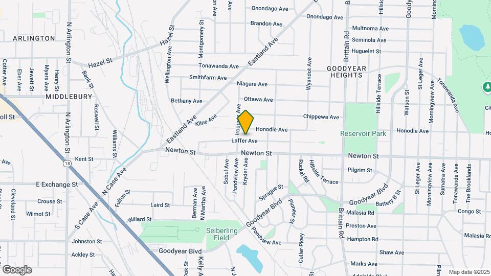 1303 Laffer Ave Map and Location Details