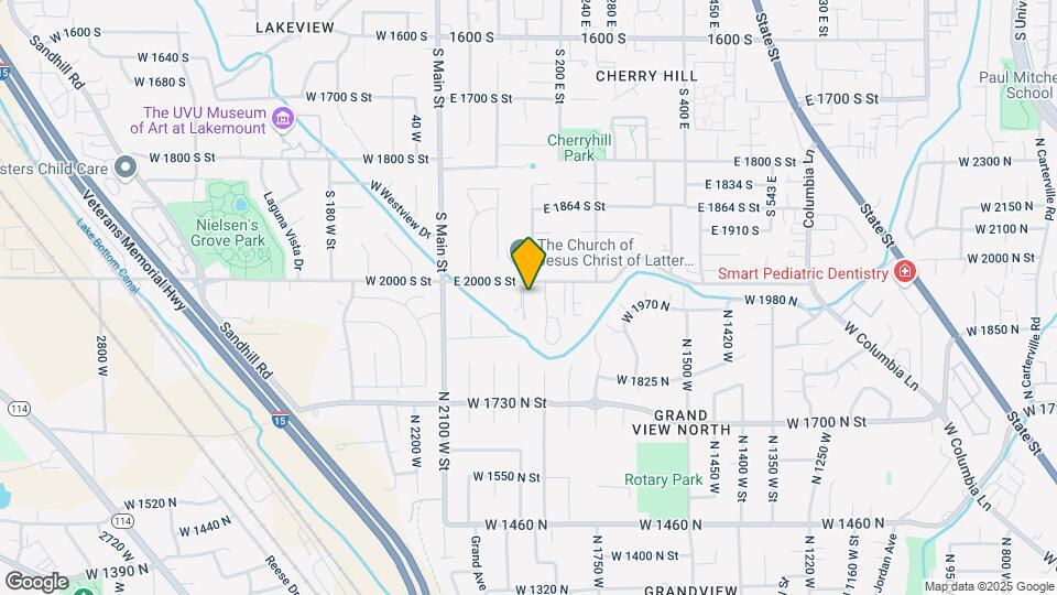 142 E 2000 S St-Unit -Large Room Map and Location Details