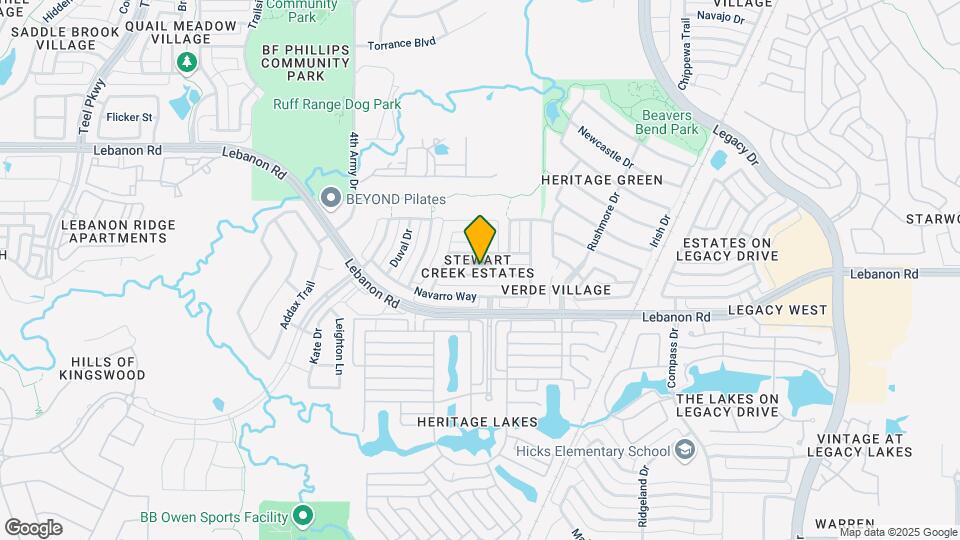 3916 Guadalupe Ln Map and Location Details