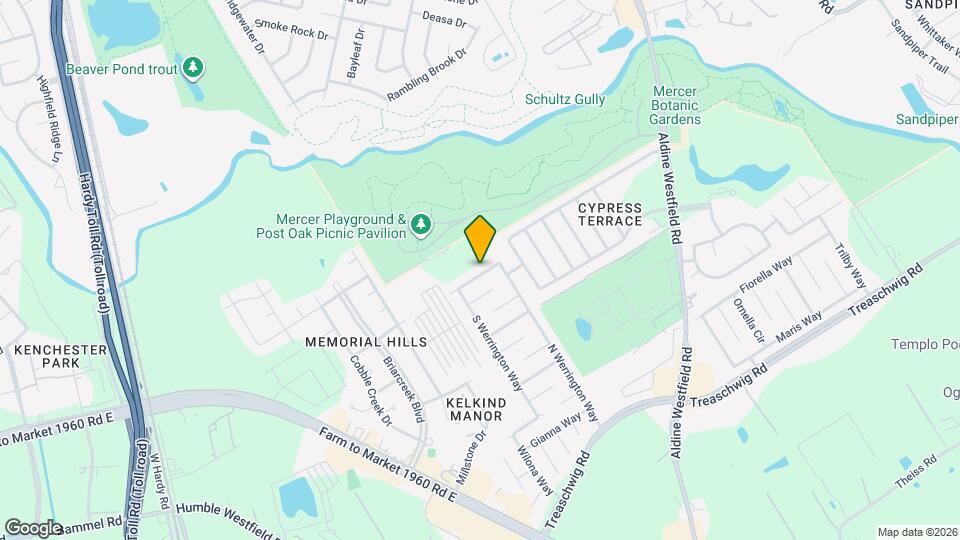 2427 W Werrington Way Map and Location Details