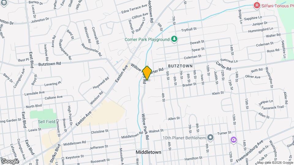 2506 Willow Park Rd Map and Location Details