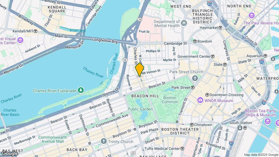 44 Charles St Mapa y Detalles de la Ubicación