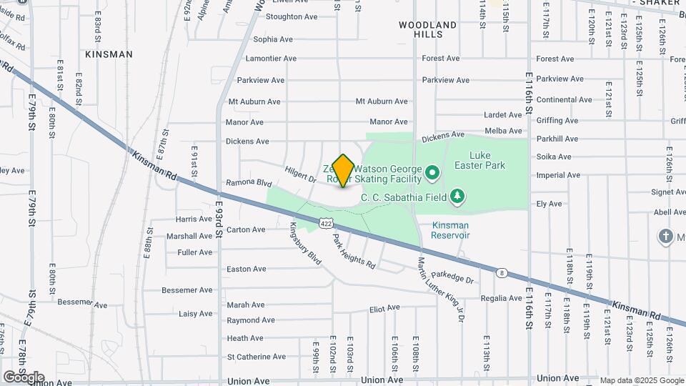 10202 Hilgert Dr Map and Location Details