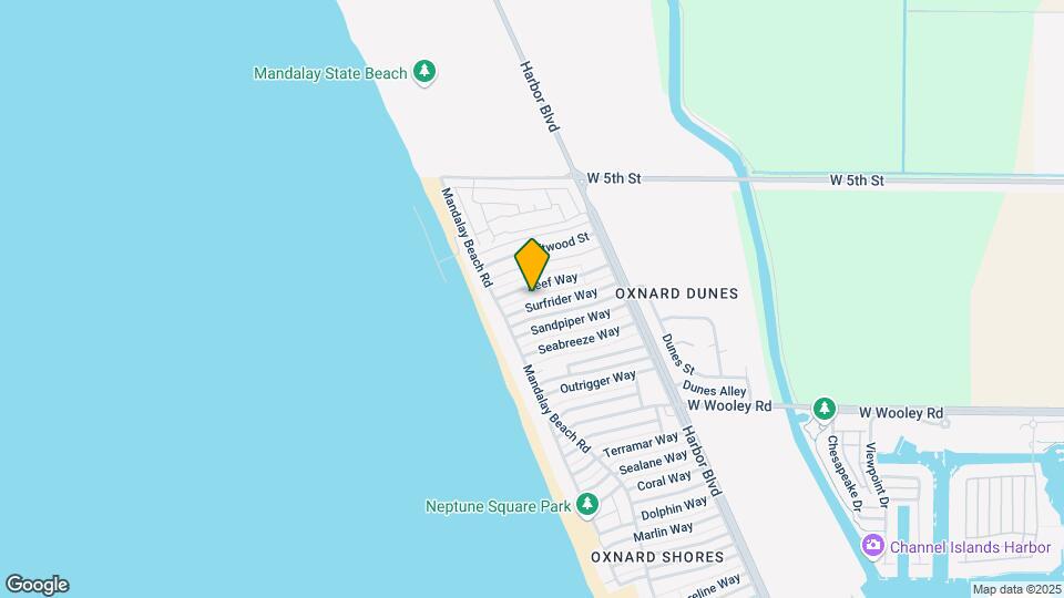 5325 Surfrider Way Map and Location Details