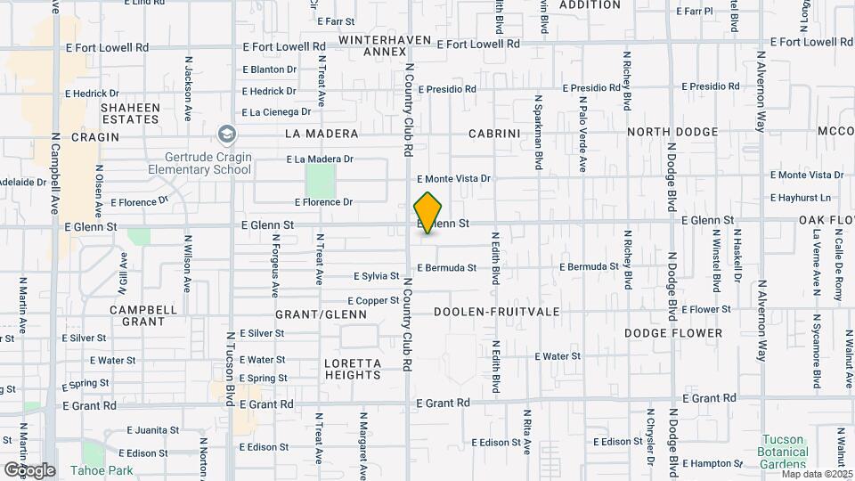 2744 N Country Club Rd Map and Location Details