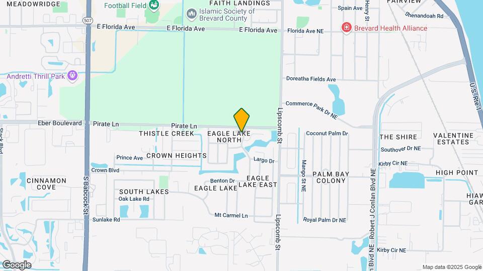 1050 Cayman Dr Map and Location Details