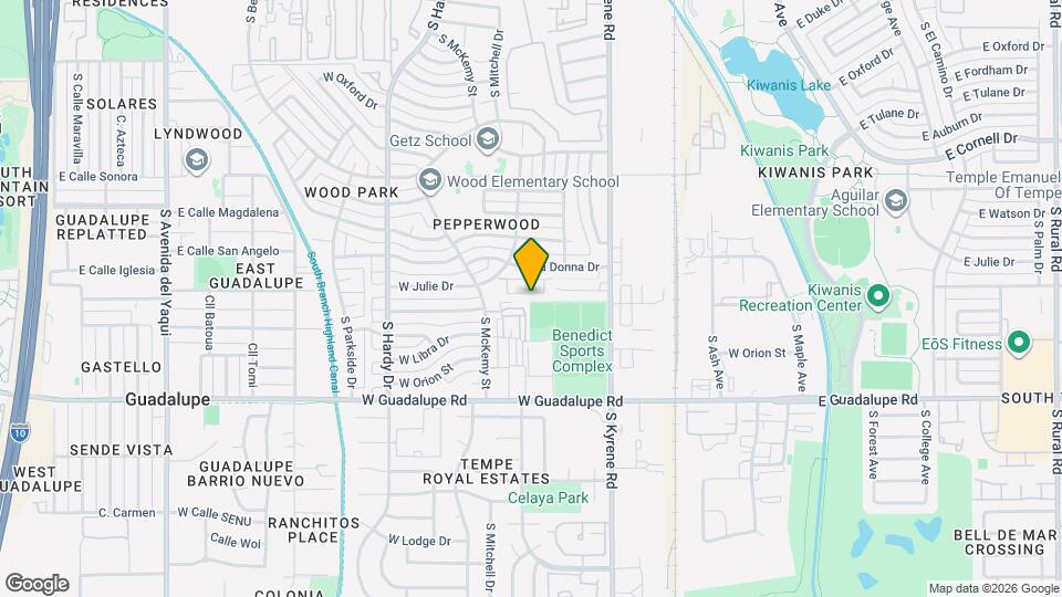 575 W Westchester Ave Map and Location Details