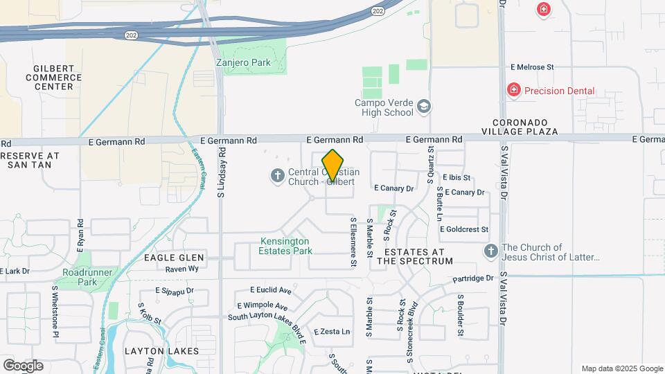 1121 E Oriole Dr Map and Location Details