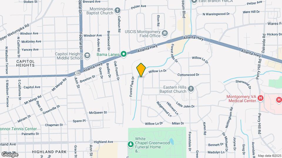 3227 Willow Ln Dr Map and Location Details