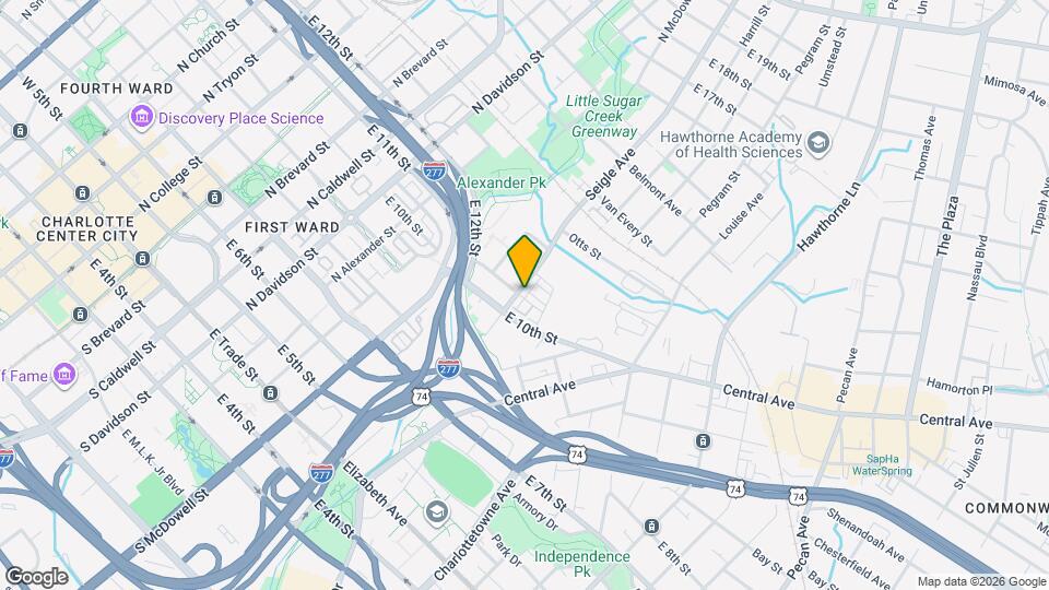 12033 Brooklyn Ave Map and Location Details