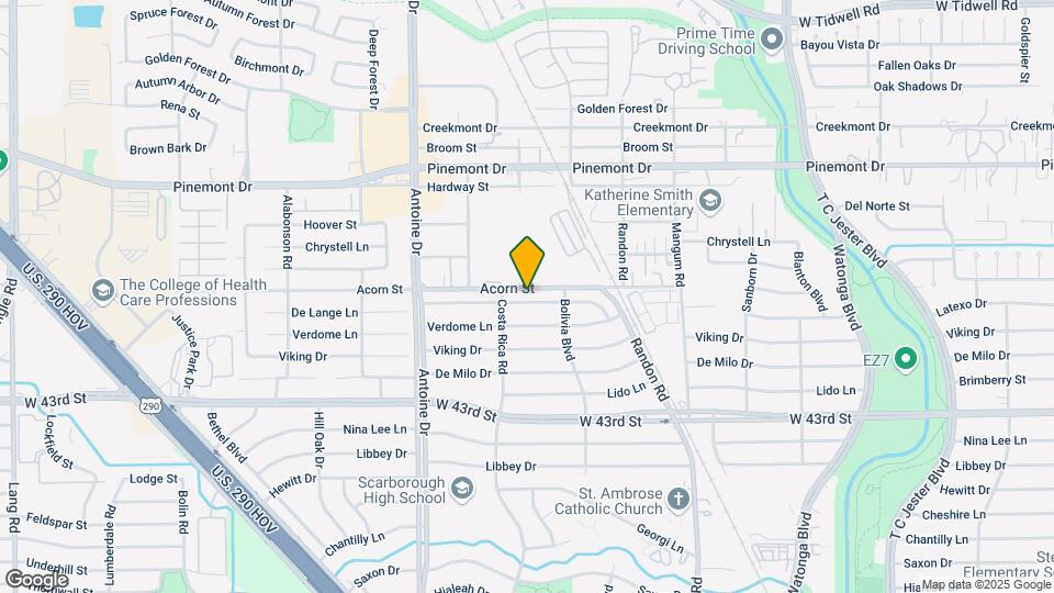 5206 De Lange Ln Map and Location Details