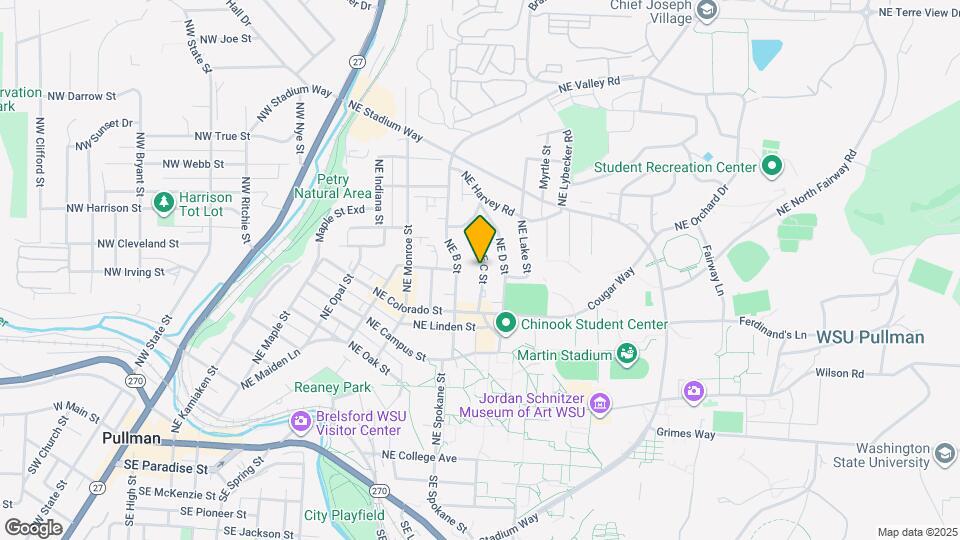 905 NE C St Mapa y Detalles de la Ubicación