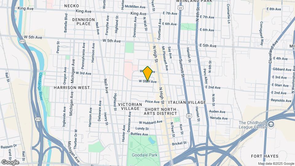 63 W Starr Ave, Unit 63.5 Starr Map and Location Details