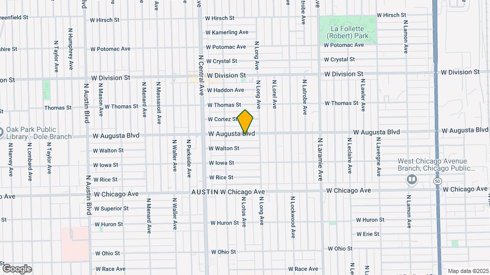5429 W Augusta Blvd Map and Location Details